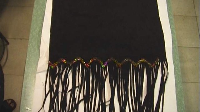 collection 1 strass edges on suede